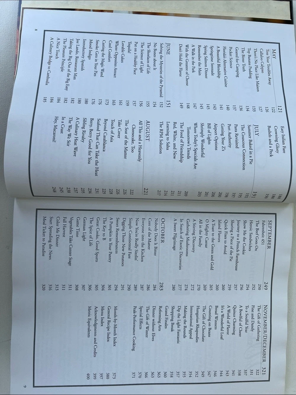 Cooking light Annual Recipes 1998 Cookbook - White